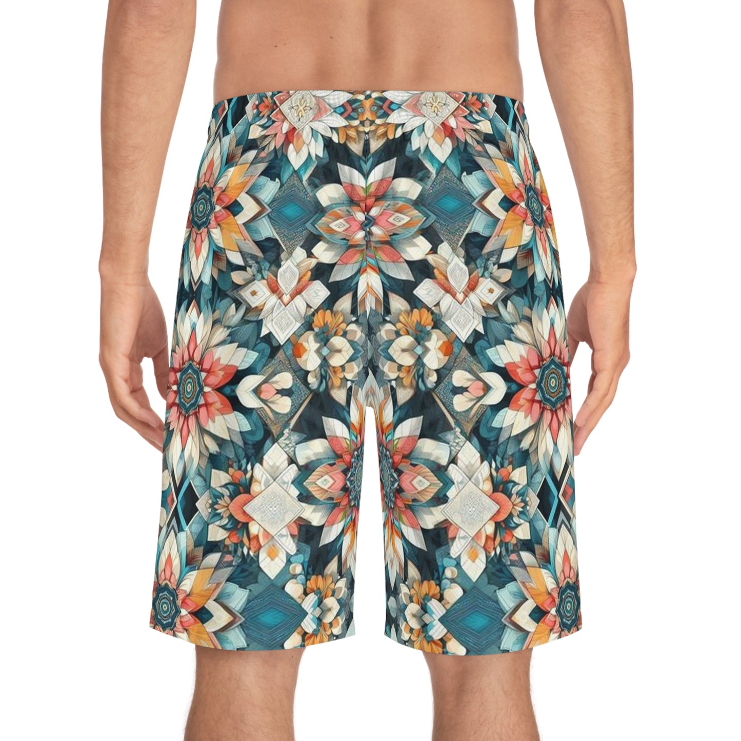 Juicy Clams Men's Board Shorts (H039)