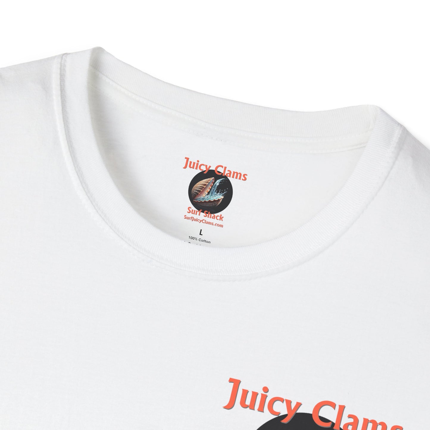 Juicy Clams Unisex Logo T-Shirt (A011)