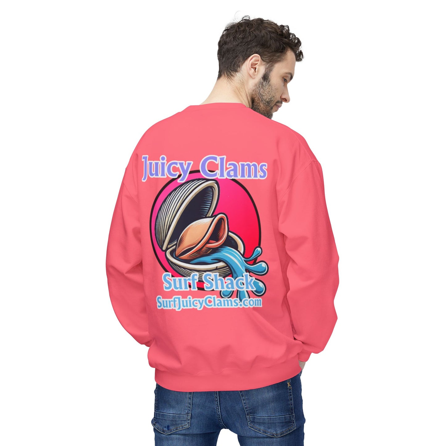 Juicy Clams Unisex Midweight Sweatshirt (A007)