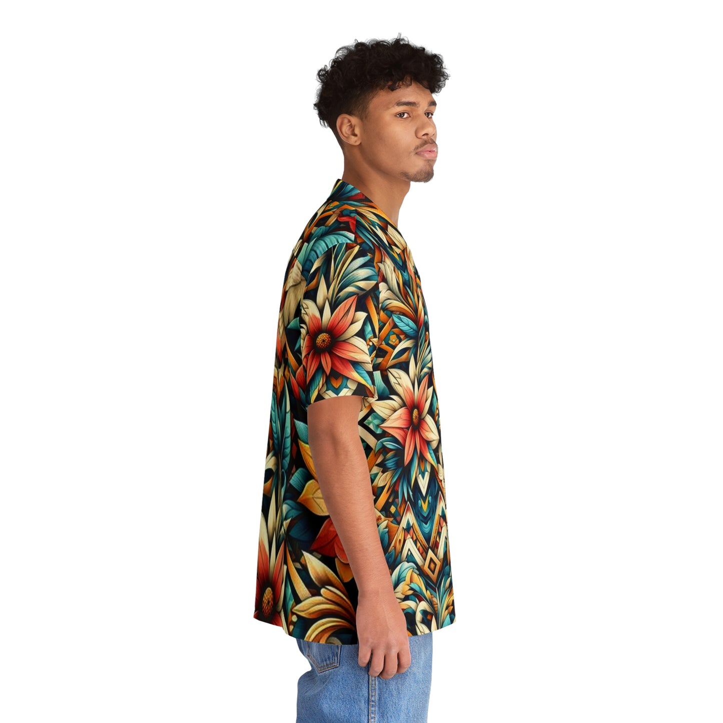 Juicy Clams Men's Hawaiian Shirt (1164)