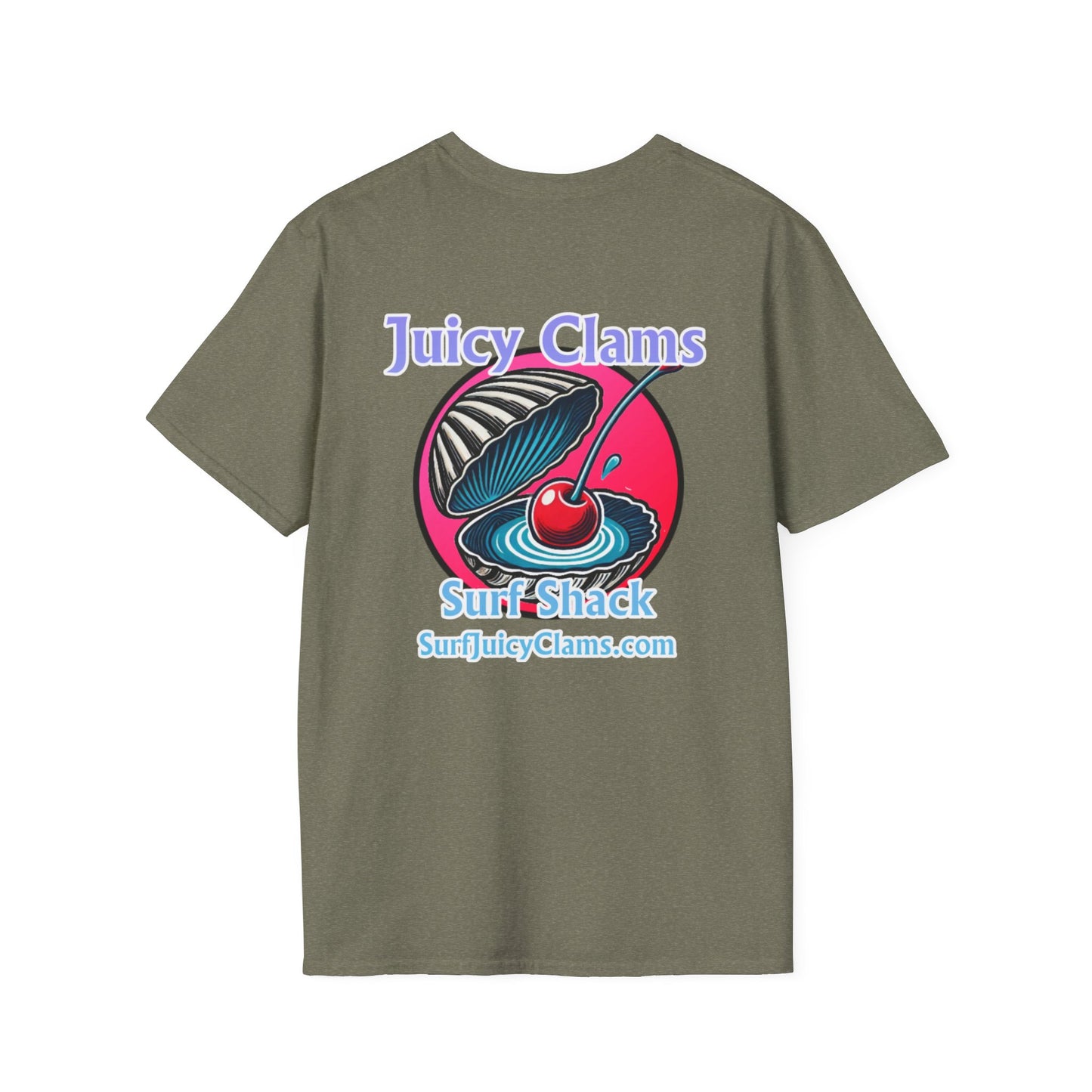 Juicy Clams Unisex Logo T-Shirt (A008)