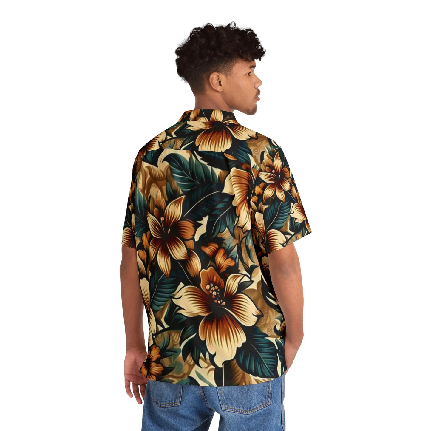 Juicy Clams Men's Hawaiian Shirt (1100)