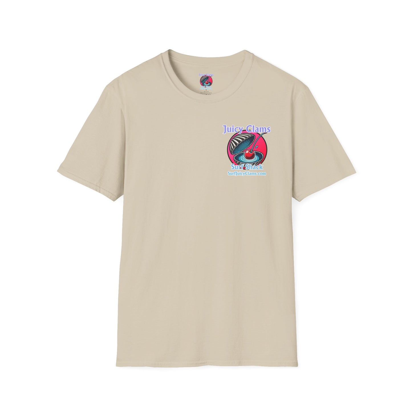 Juicy Clams Unisex Logo T-Shirt (A008)