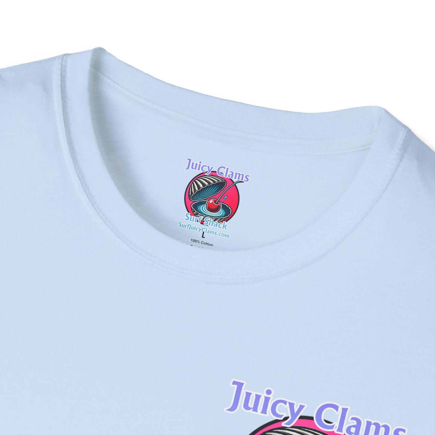 Juicy Clams Unisex Logo T-Shirt (A008)