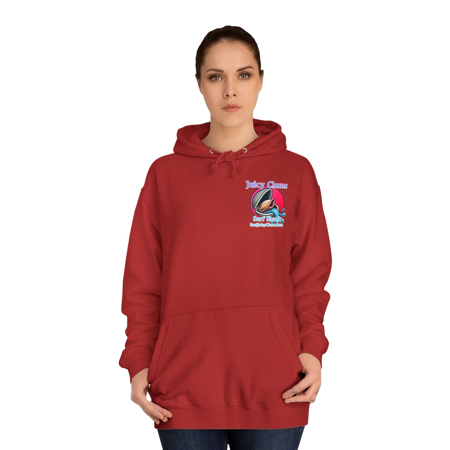 Juicy Clams Unisex College Hoodie (A007)