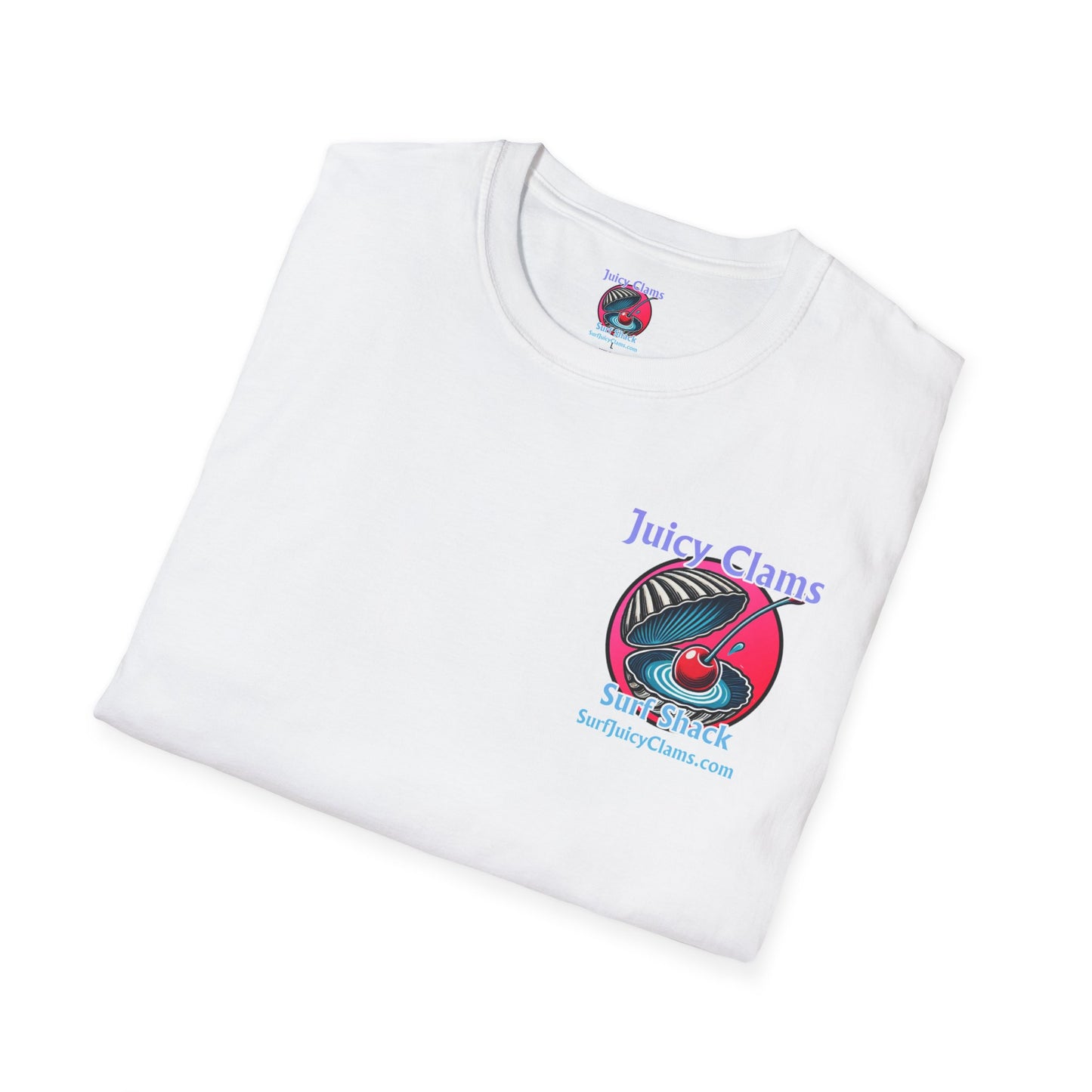 Juicy Clams Unisex Logo T-Shirt (A008)