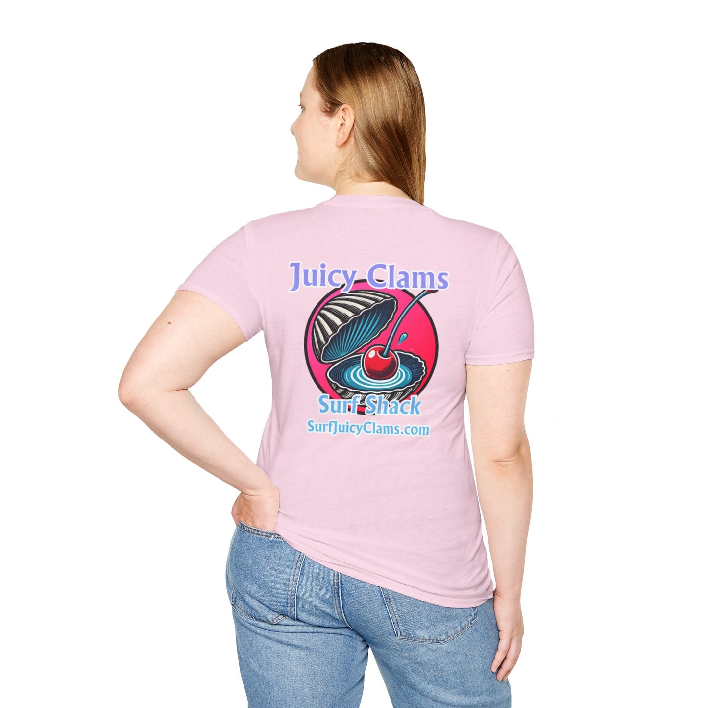 Juicy Clams Unisex Logo T-Shirt (A008)