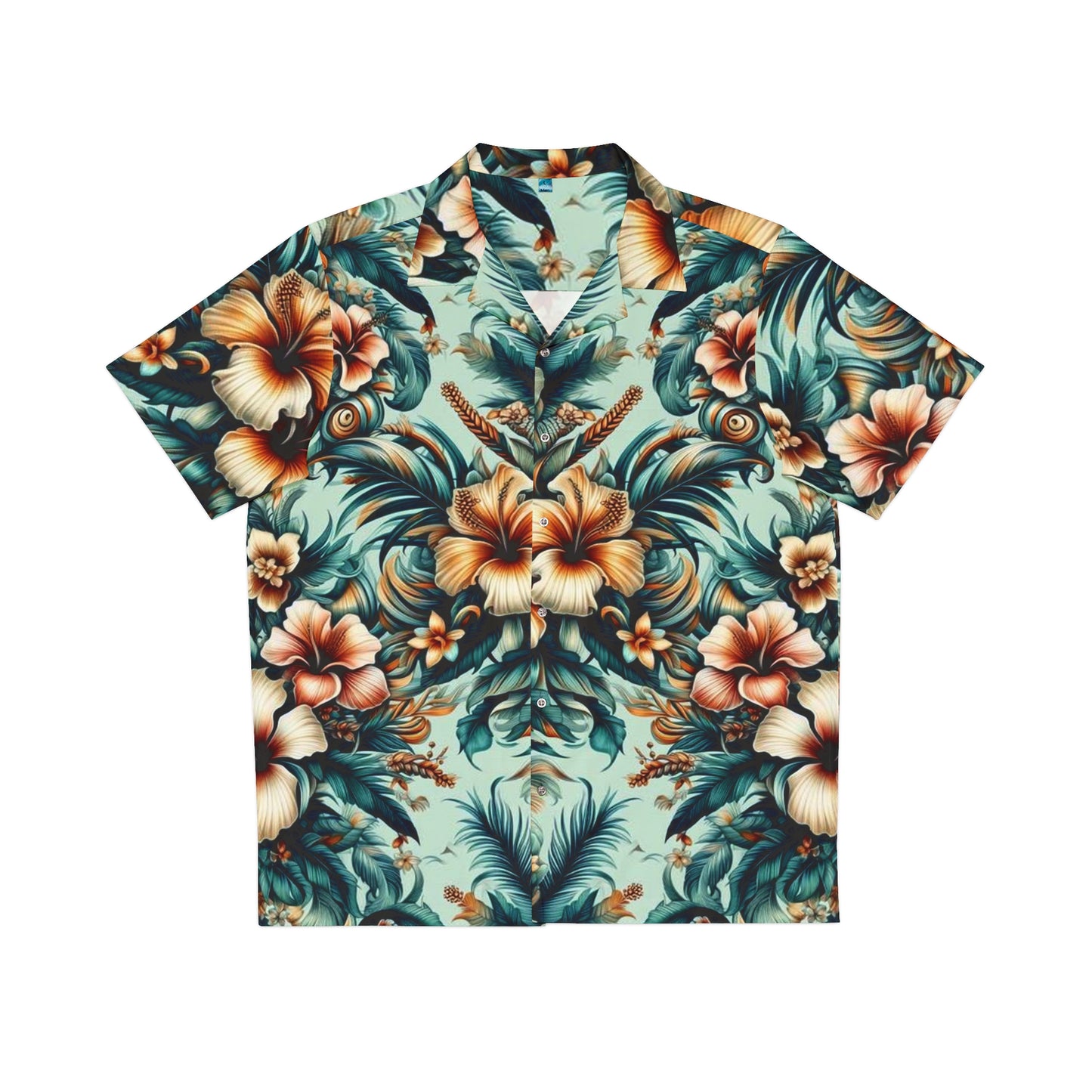Juicy Clams Men's Hawaiian Shirt (1094)