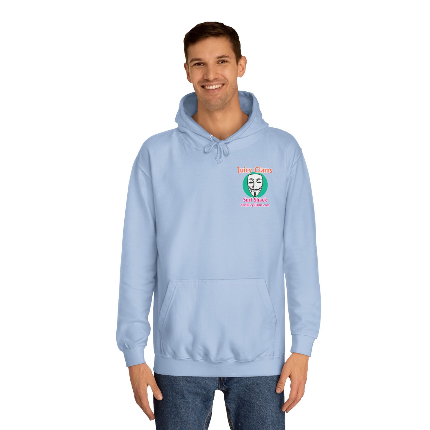 Juicy Clams Unisex College Hoodie (A009)
