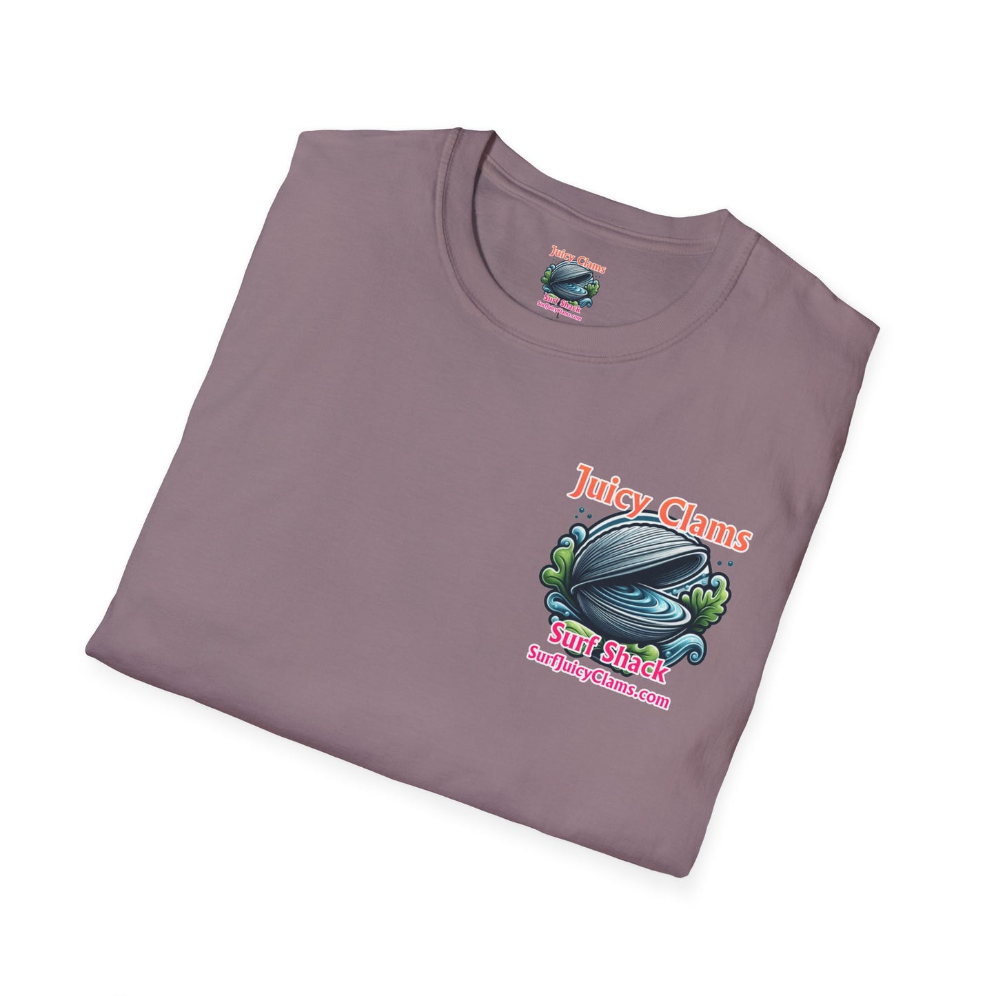 Juicy Clams Unisex Logo T-Shirt (A013)