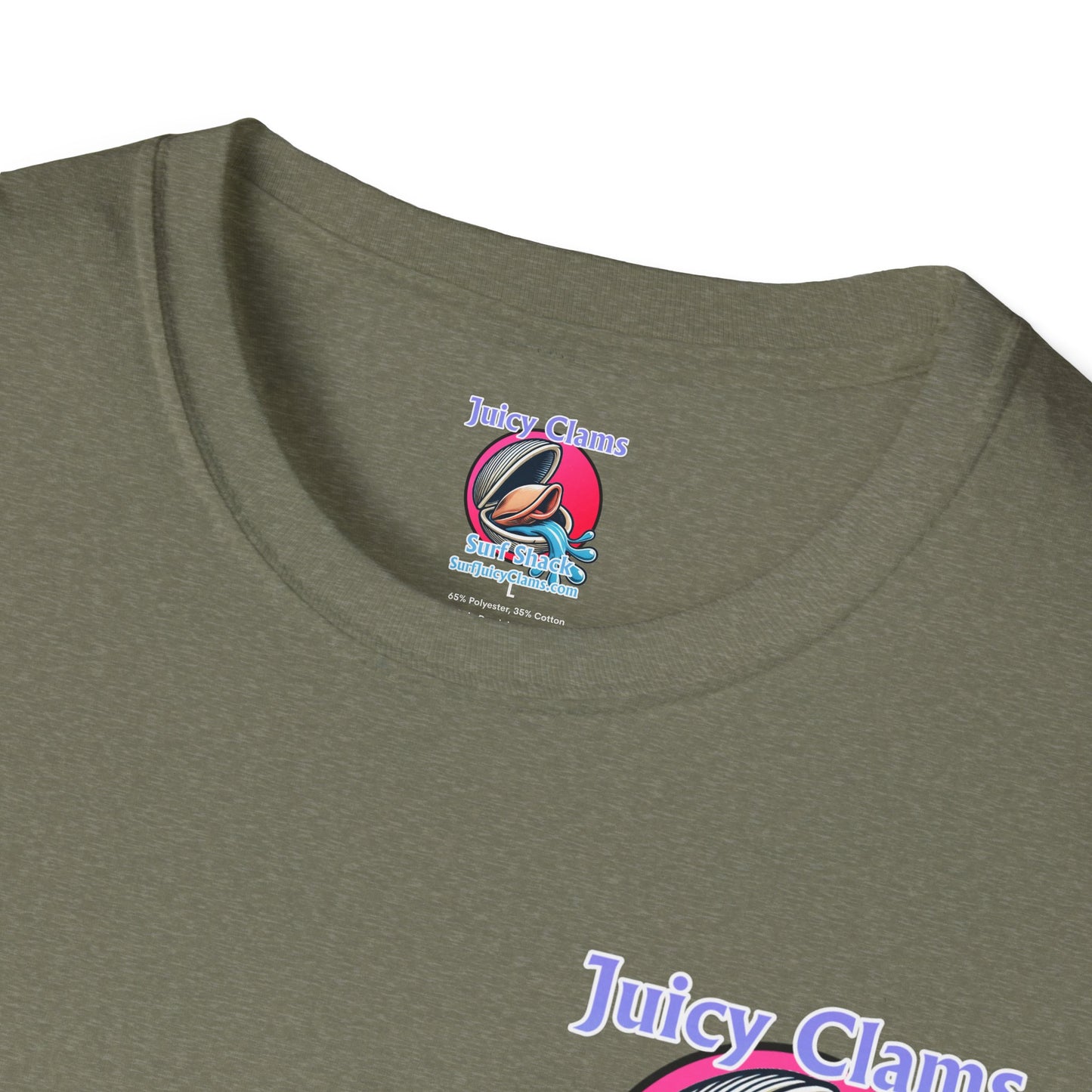 Juicy Clams Unisex Logo T-Shirt (A007)