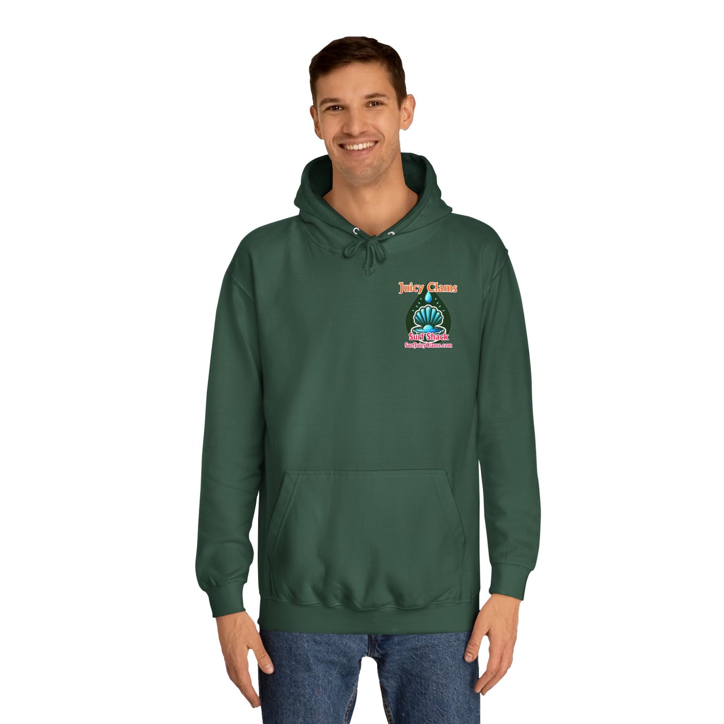 Juicy Clams Unisex College Hoodie (A015)