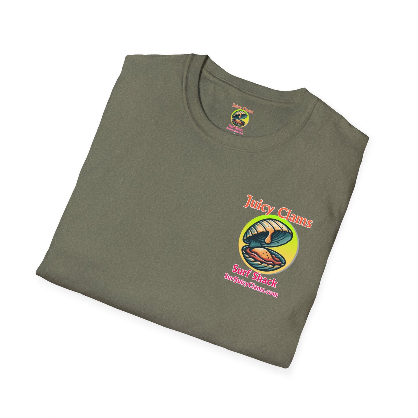 Juicy Clams Unisex Logo T-Shirt (A010)