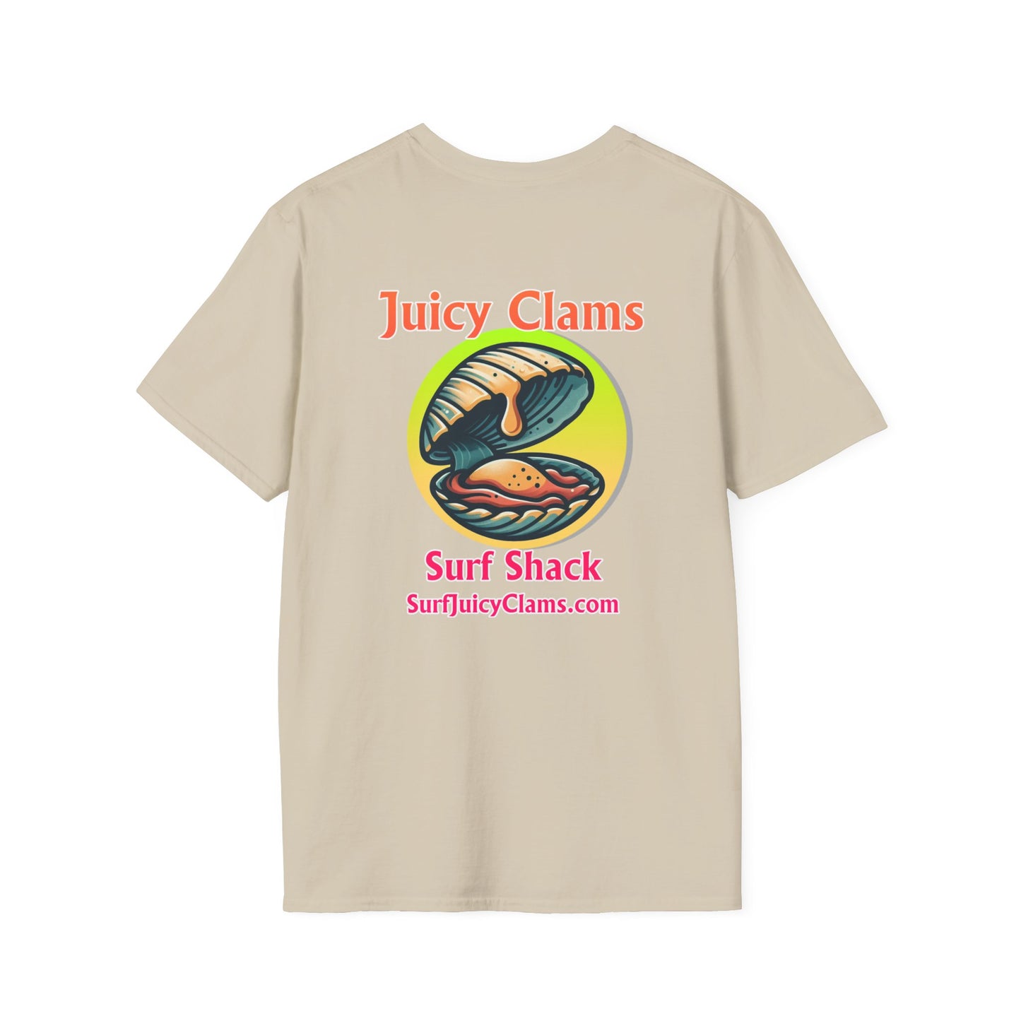 Juicy Clams Unisex Logo T-Shirt (A010)