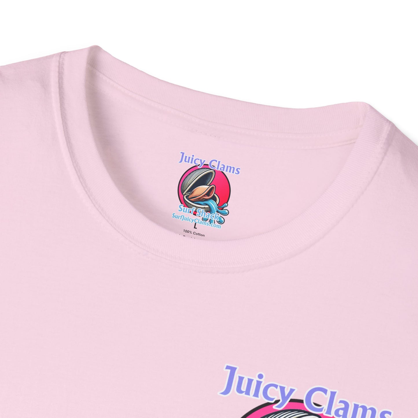 Juicy Clams Unisex Logo T-Shirt (A007)