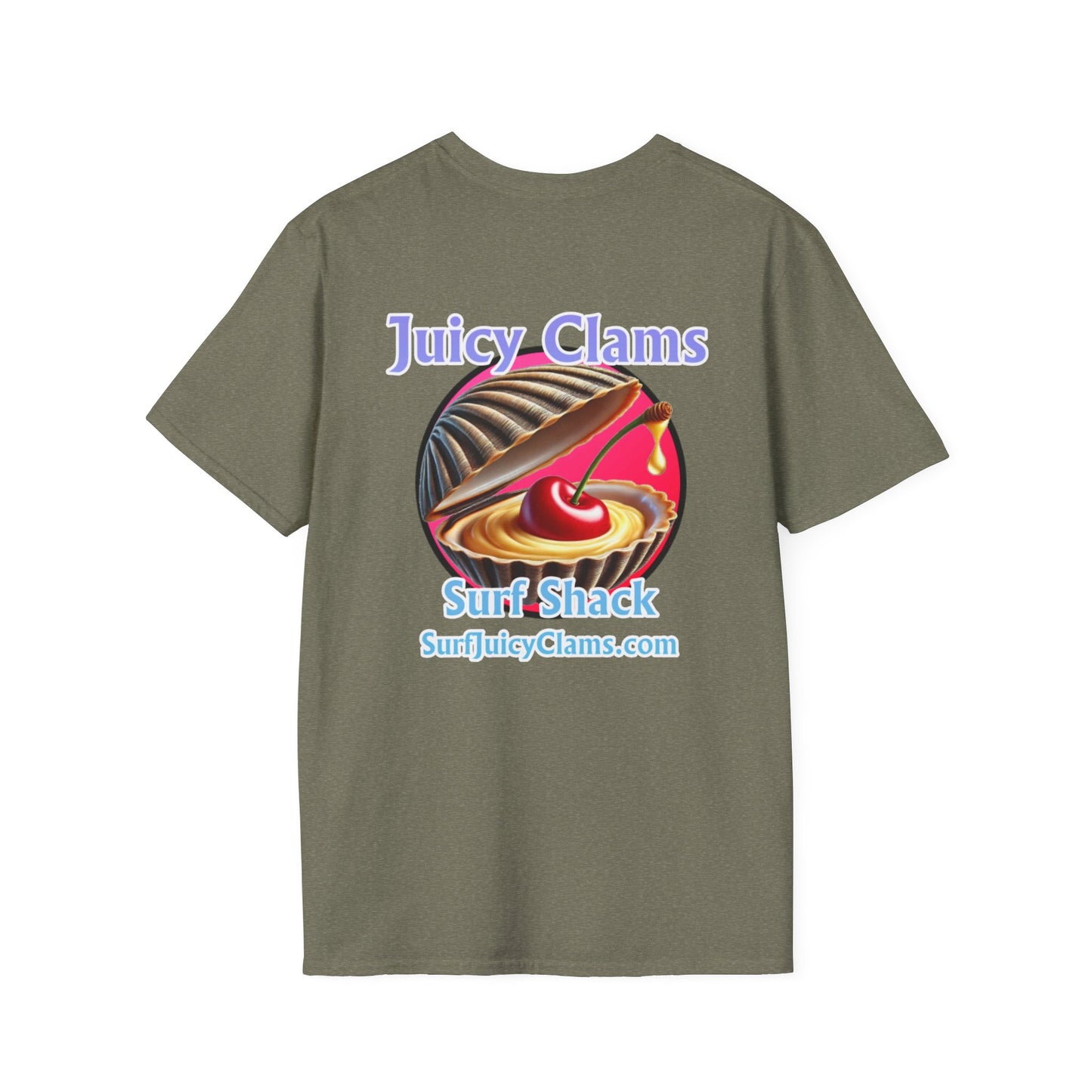 Juicy Clams Unisex Logo T-Shirt (A012)