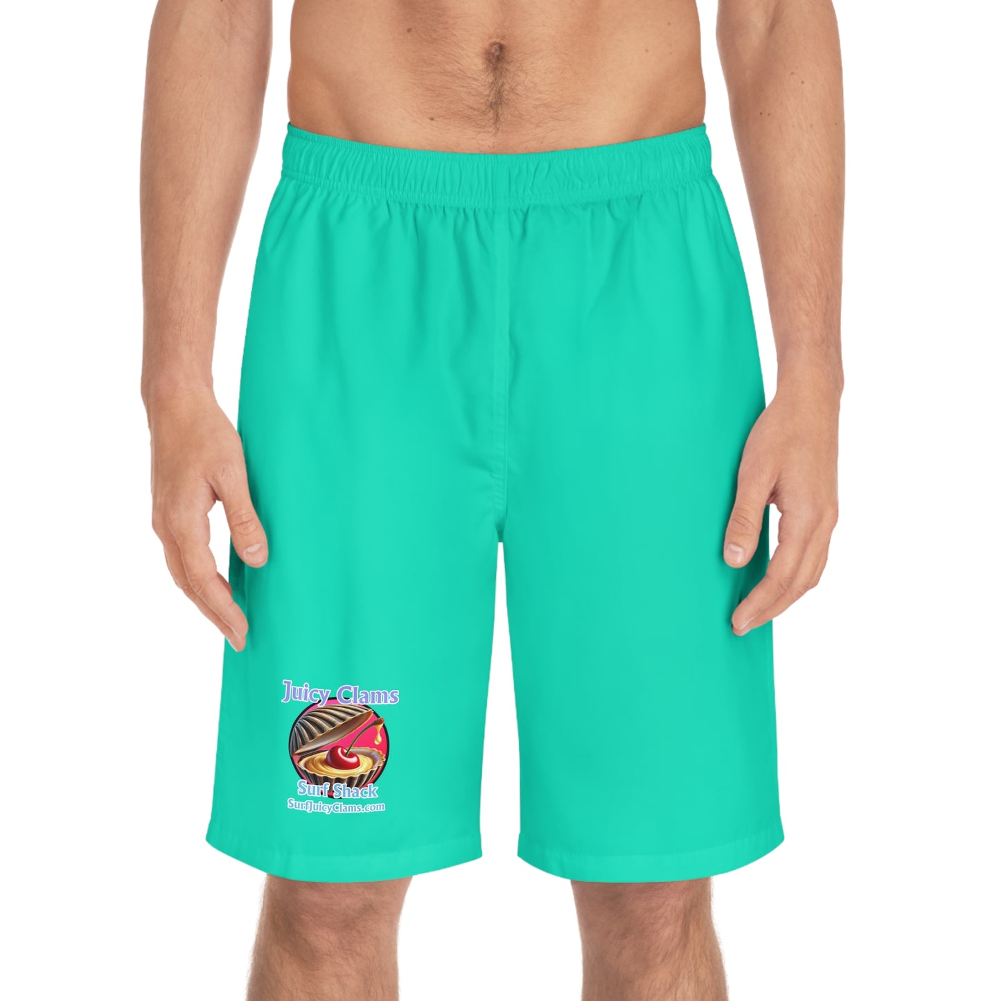 Juicy Clams Men's Board Shorts (2111)