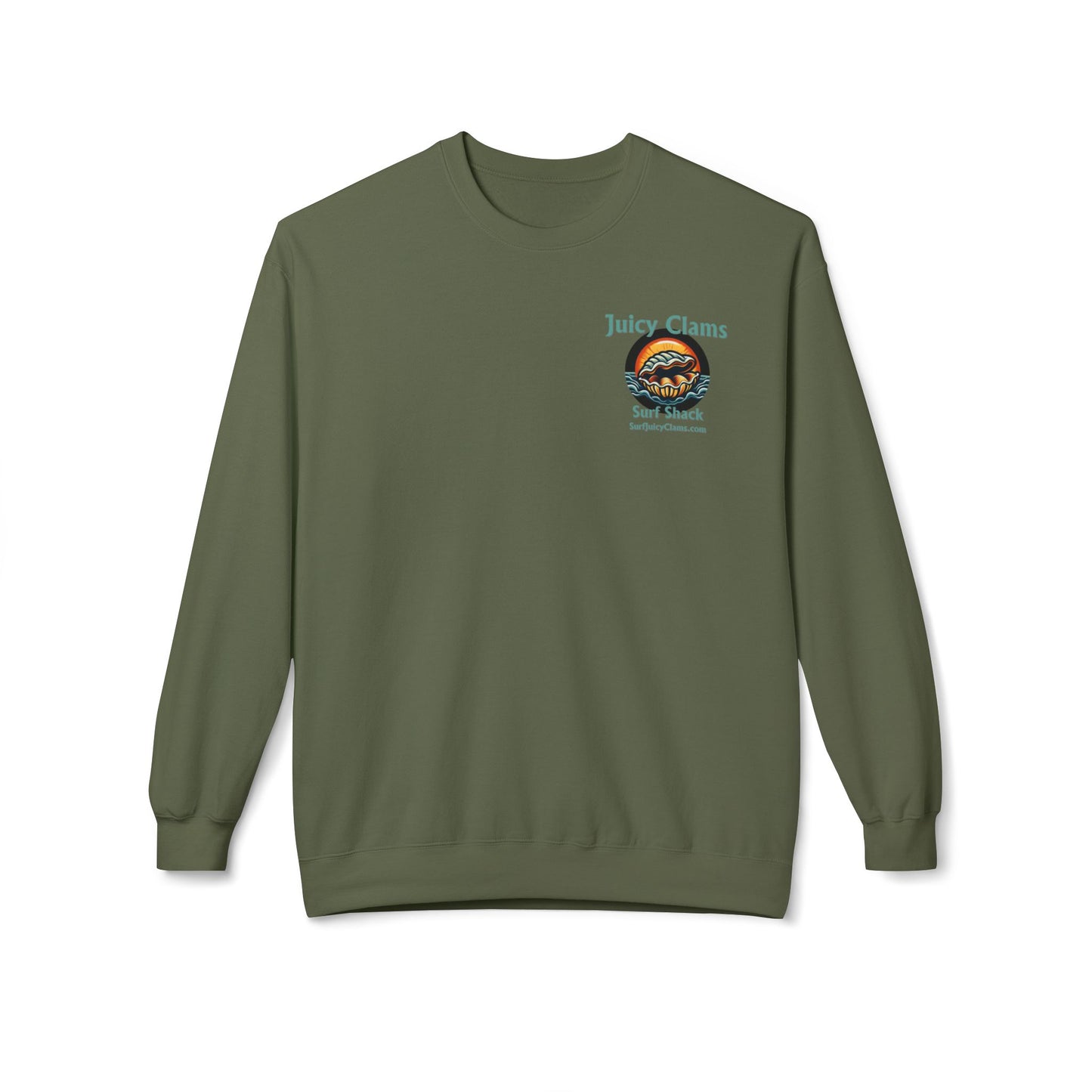 Juicy Clams Unisex Midweight Sweatshirt (A002)