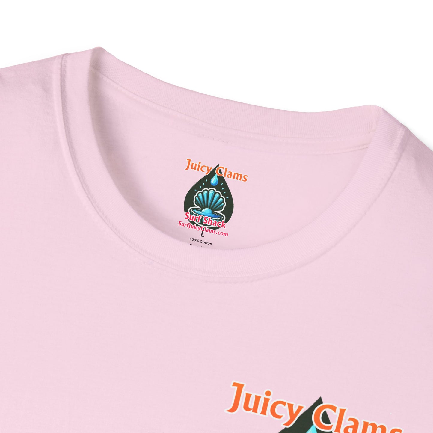 Juicy Clams Unisex Logo T-Shirt (A015)
