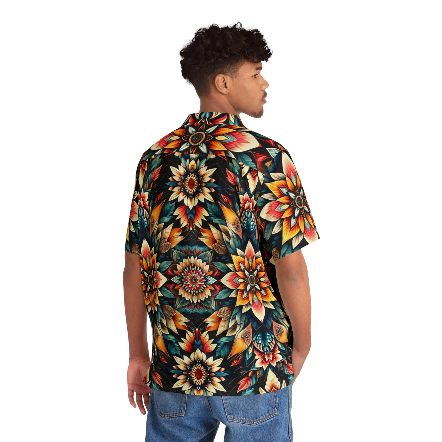 Juicy Clams Men's Hawaiian Shirt (H038)