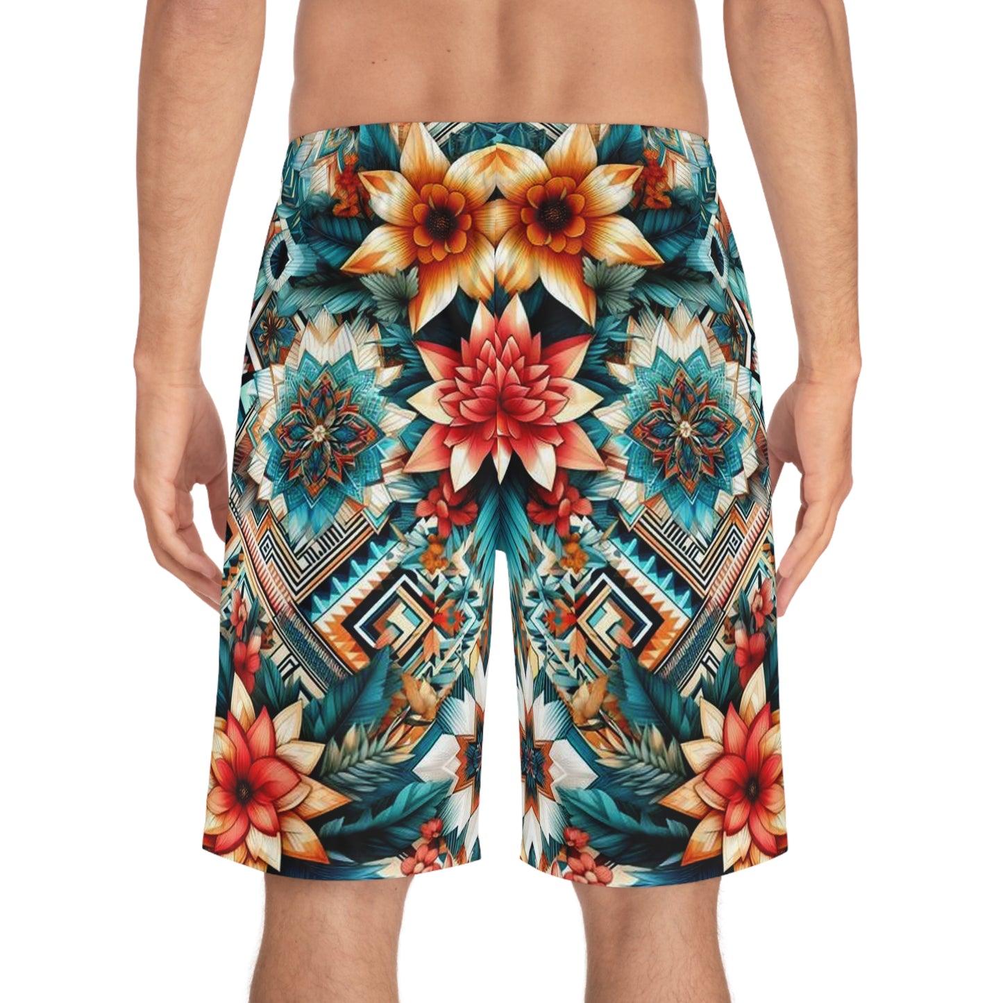 Juicy Clams Men's Board Shorts (H051)