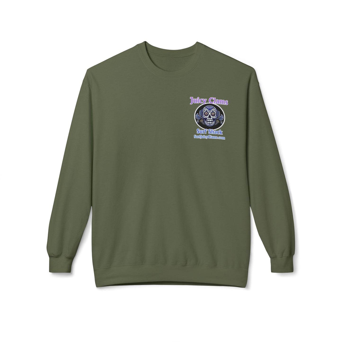 Juicy Clams Unisex Midweight Sweatshirt (A006)