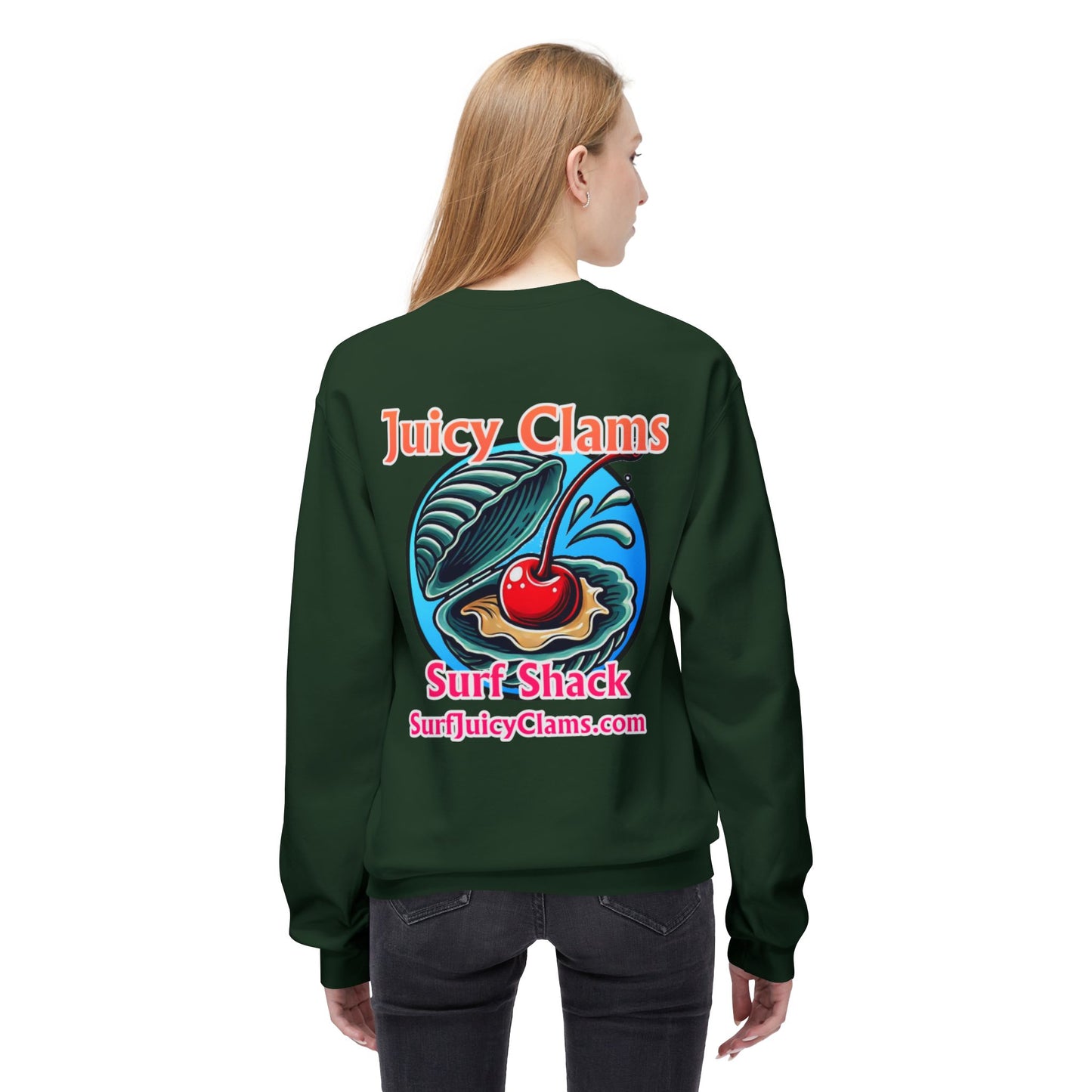 Juicy Clams Unisex Midweight Sweatshirt (A003)