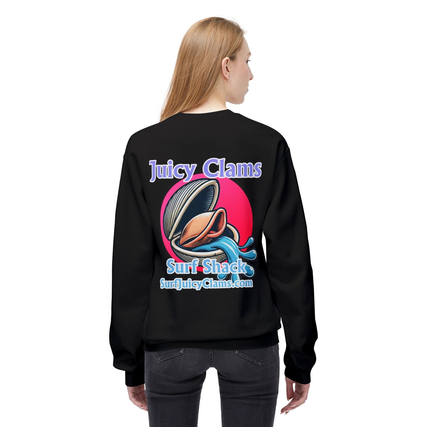 Juicy Clams Unisex Midweight Sweatshirt (A007)