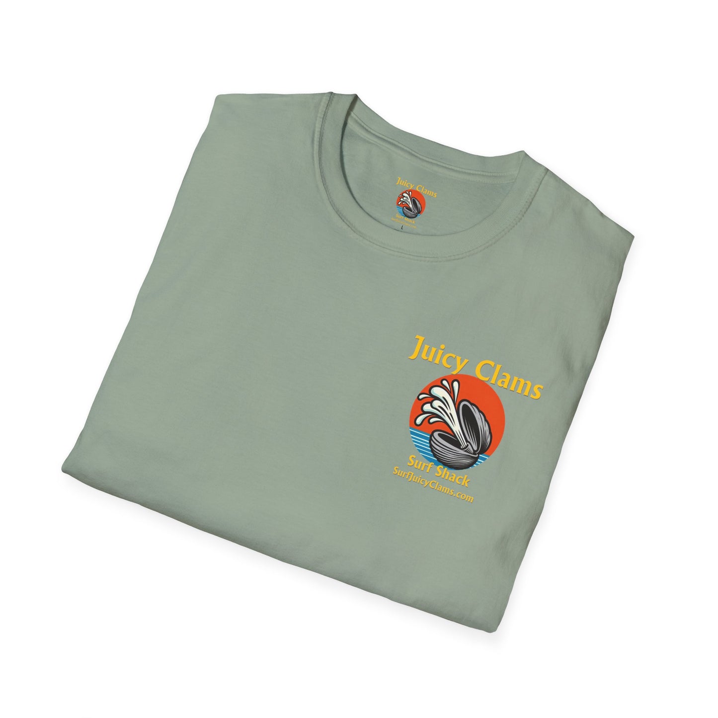 Juicy Clams Unisex Logo T-Shirt (A005)