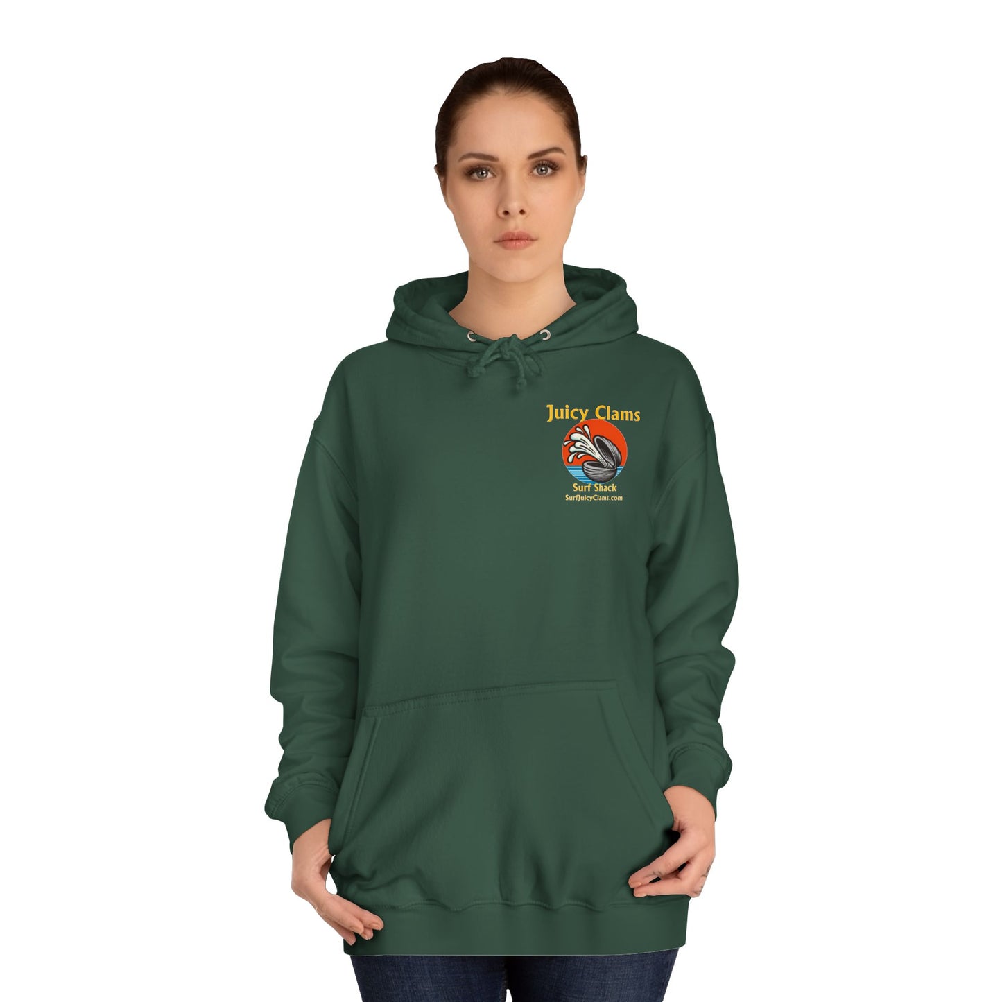 Juicy Clams Unisex College Hoodie (A005)