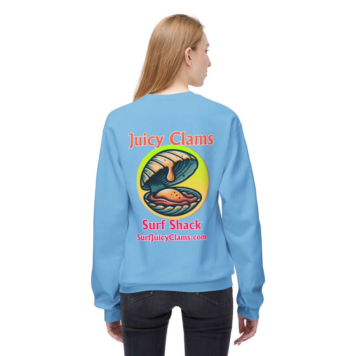 Juicy Clams Unisex Midweight Sweatshirt (A010)