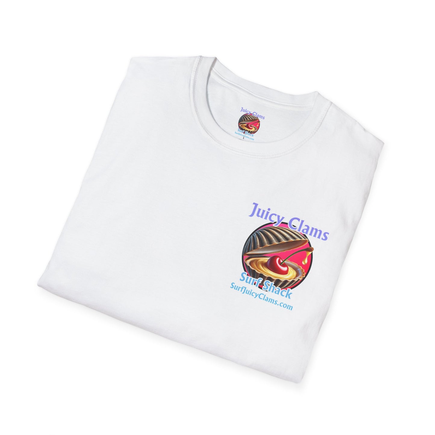 Juicy Clams Unisex Logo T-Shirt (A012)
