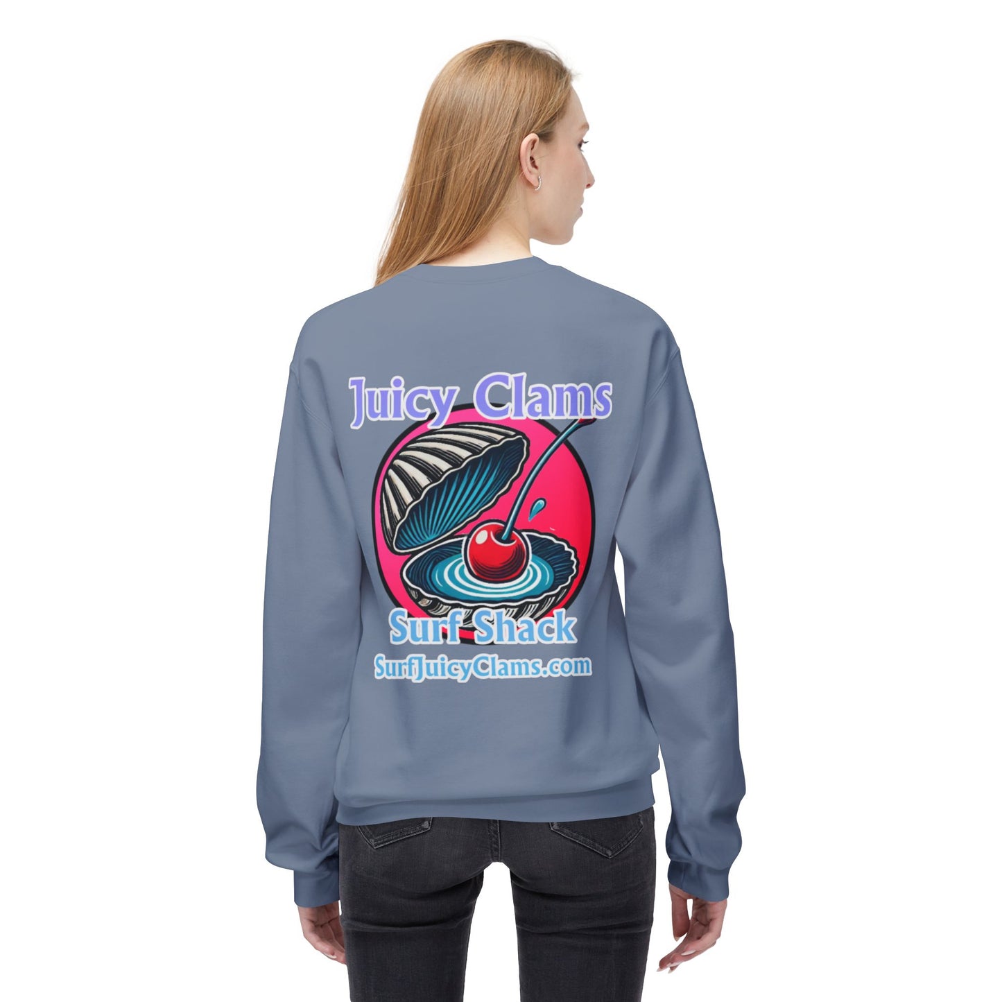 Juicy Clams Unisex Midweight Sweatshirt (A008)