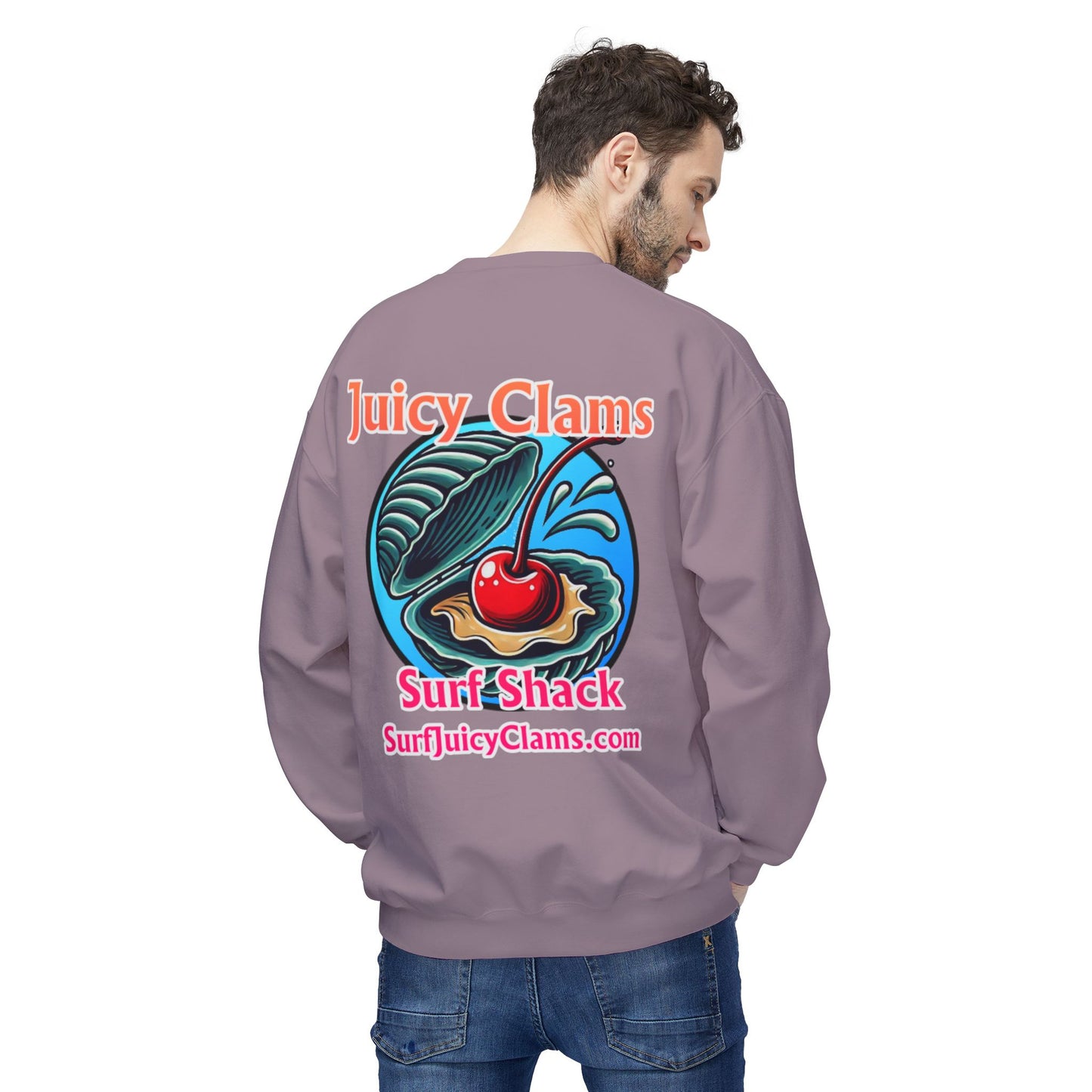 Juicy Clams Unisex Midweight Sweatshirt (A003)