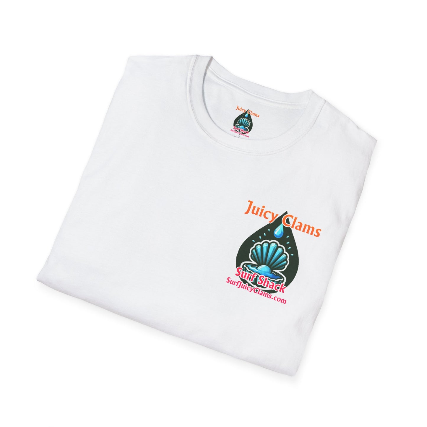 Juicy Clams Unisex Logo T-Shirt (A015)