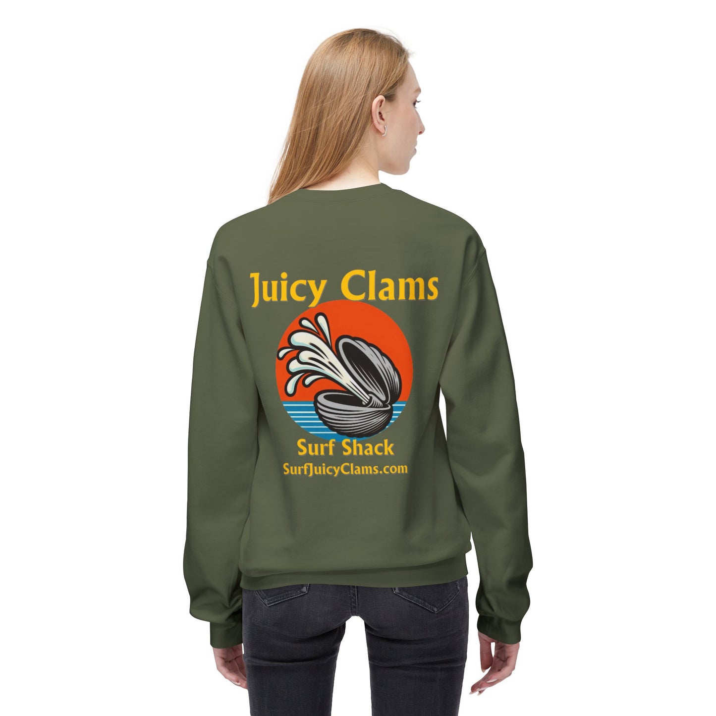 Juicy Clams Unisex Midweight Sweatshirt (A005)