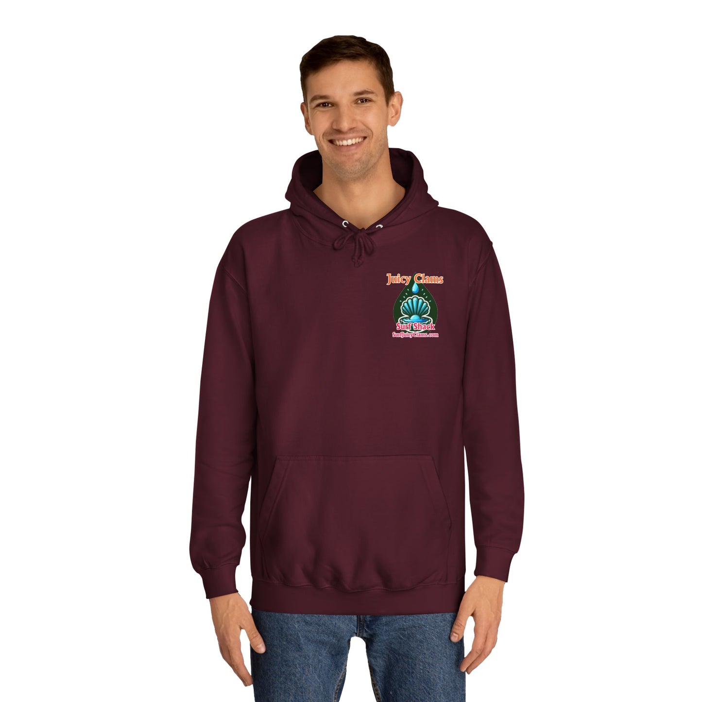 Juicy Clams Unisex College Hoodie (A015)