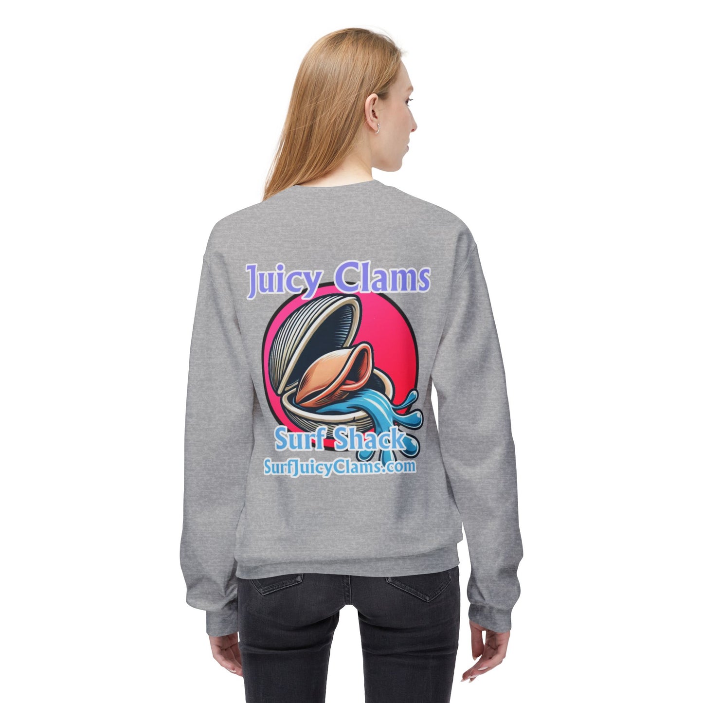 Juicy Clams Unisex Midweight Sweatshirt (A007)