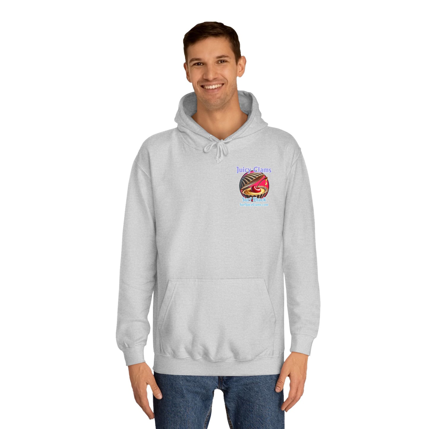 Juicy Clams Unisex College Hoodie (A012)