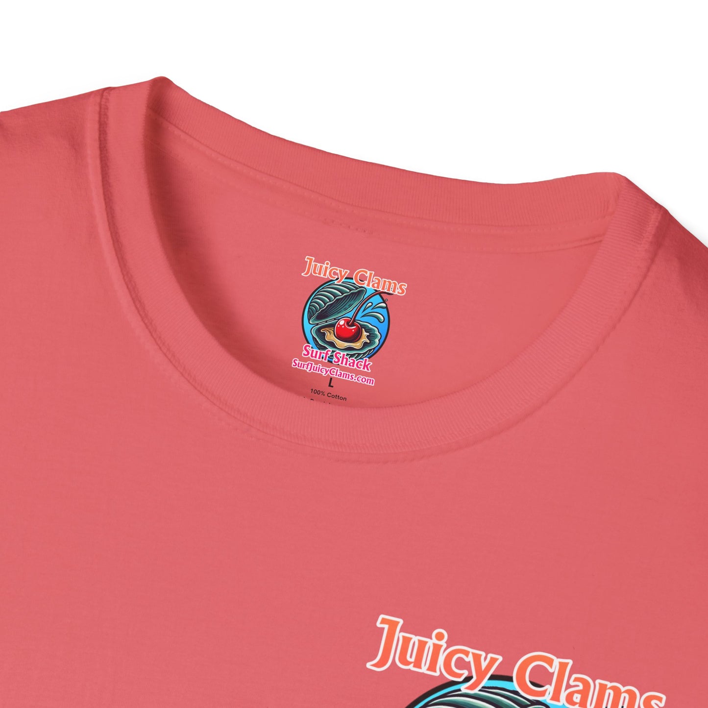 Juicy Clams Unisex Logo T-Shirt (A003)
