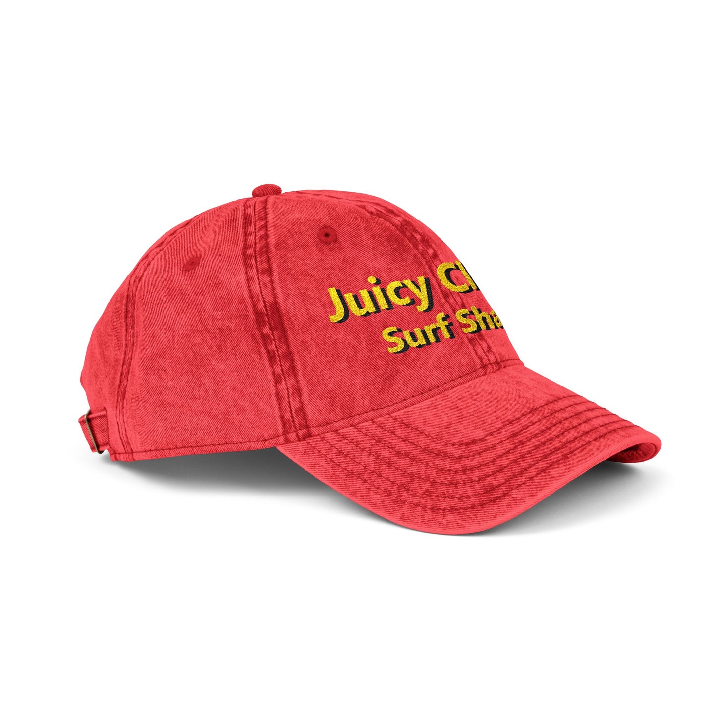 Juicy Clams Embroidered Vintage Cap (E007)