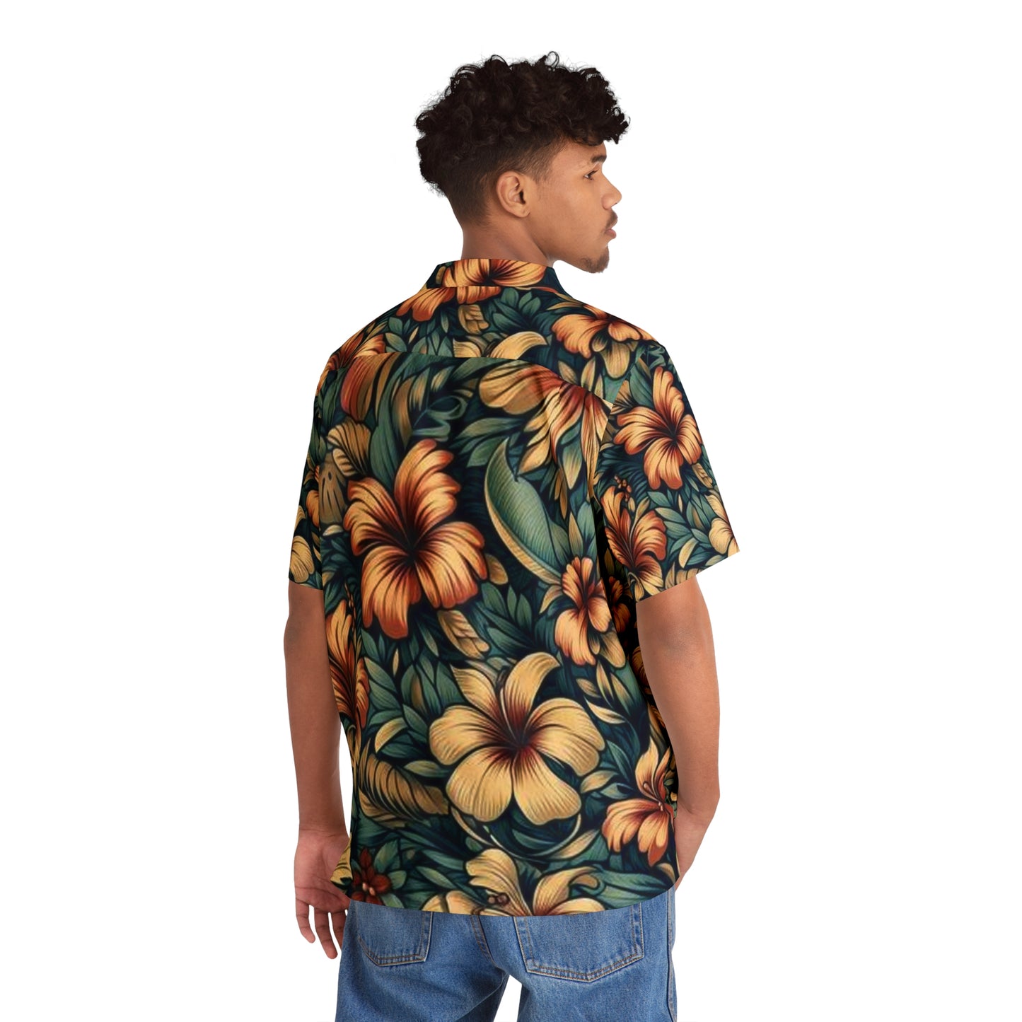 Juicy Clams Men's Hawaiian Shirt (1099)