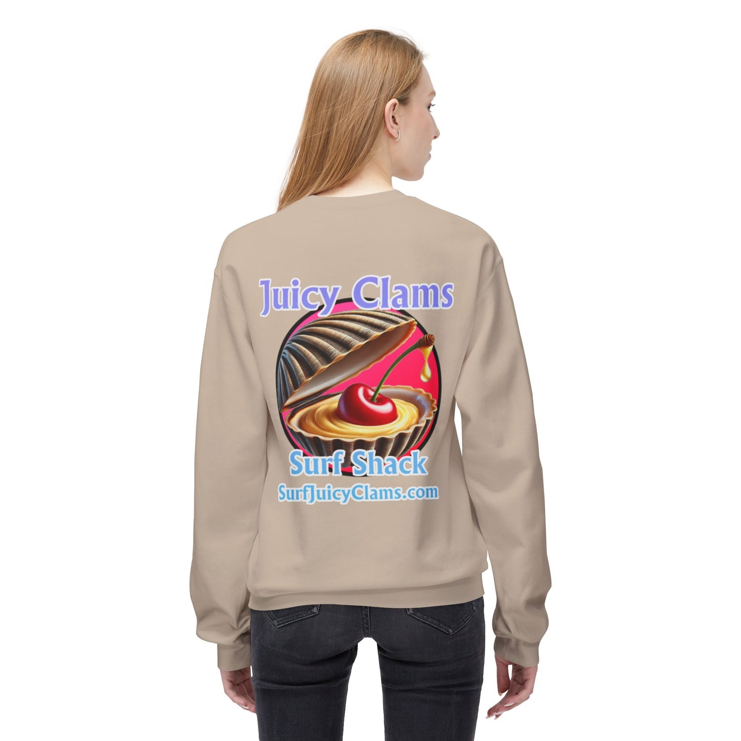 Juicy Clams Unisex Midweight Sweatshirt (A012)
