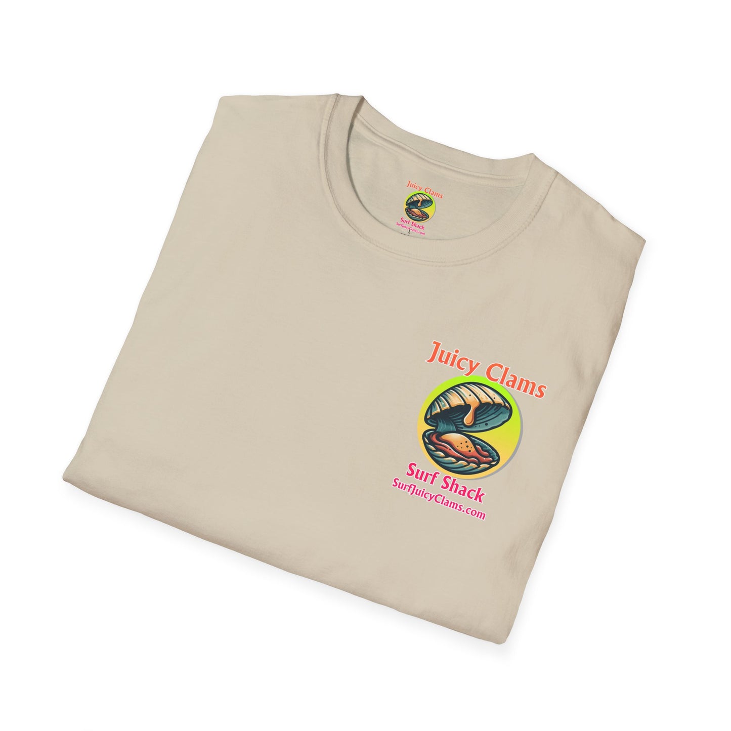 Juicy Clams Unisex Logo T-Shirt (A010)