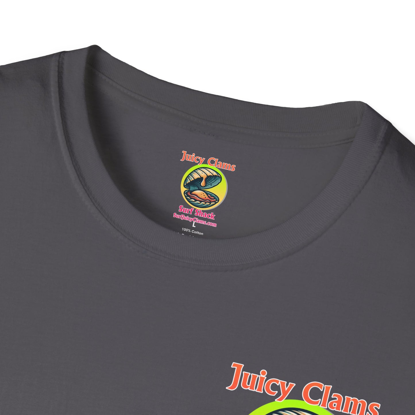 Juicy Clams Unisex Logo T-Shirt (A010)