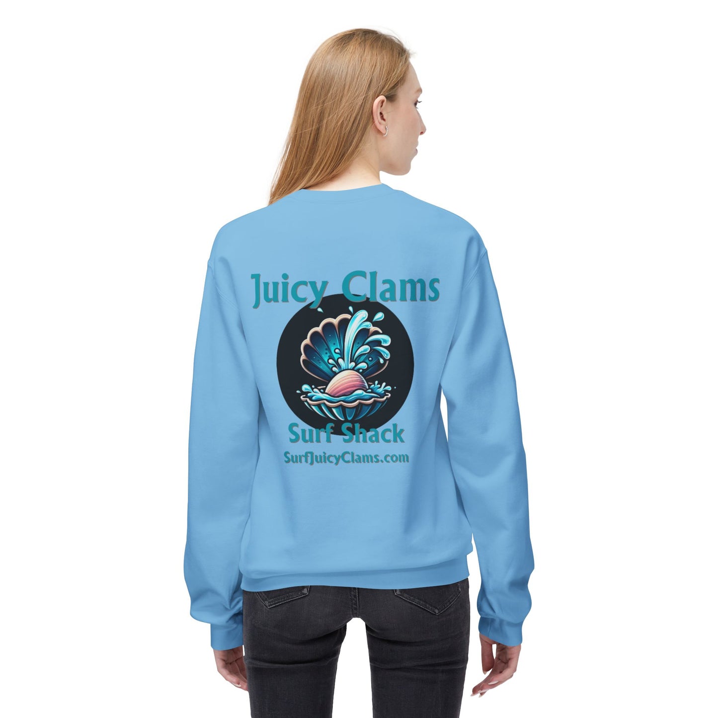 Juicy Clams Unisex Midweight Sweatshirt (A004)