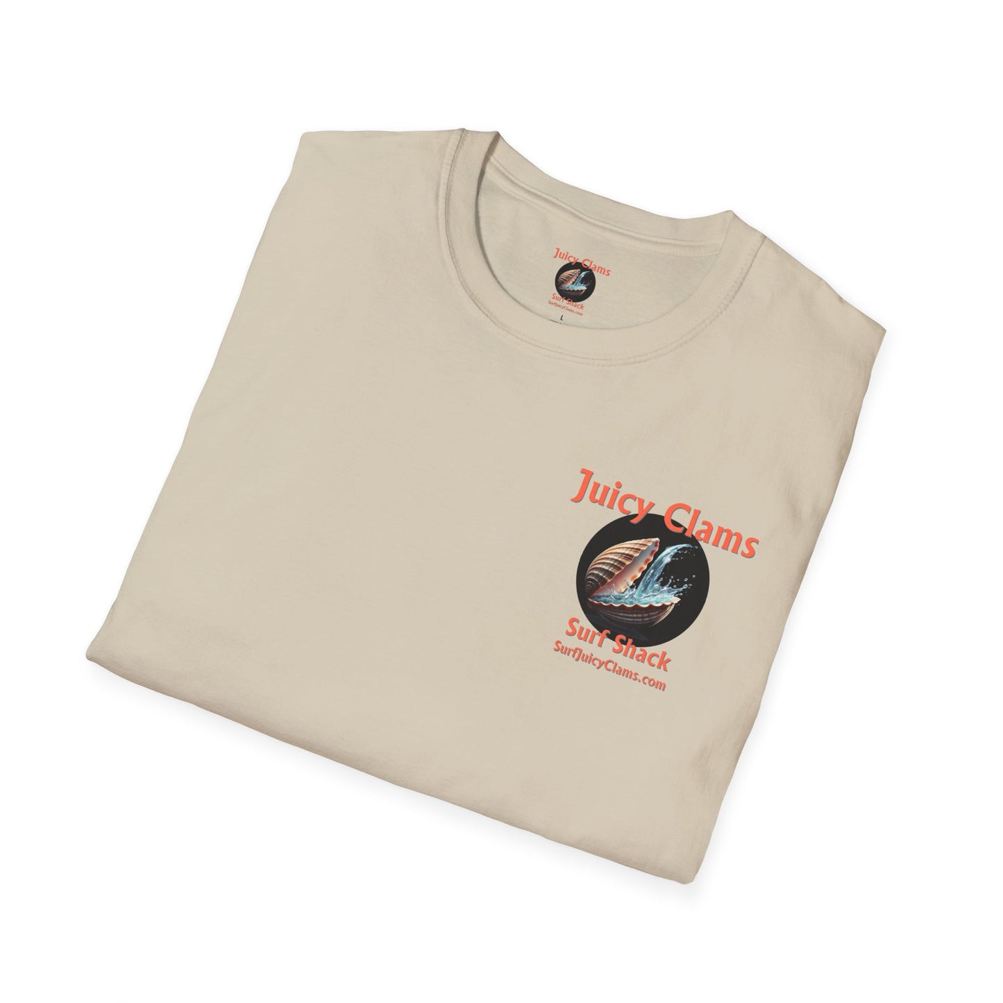 Juicy Clams Unisex Logo T-Shirt (A011)