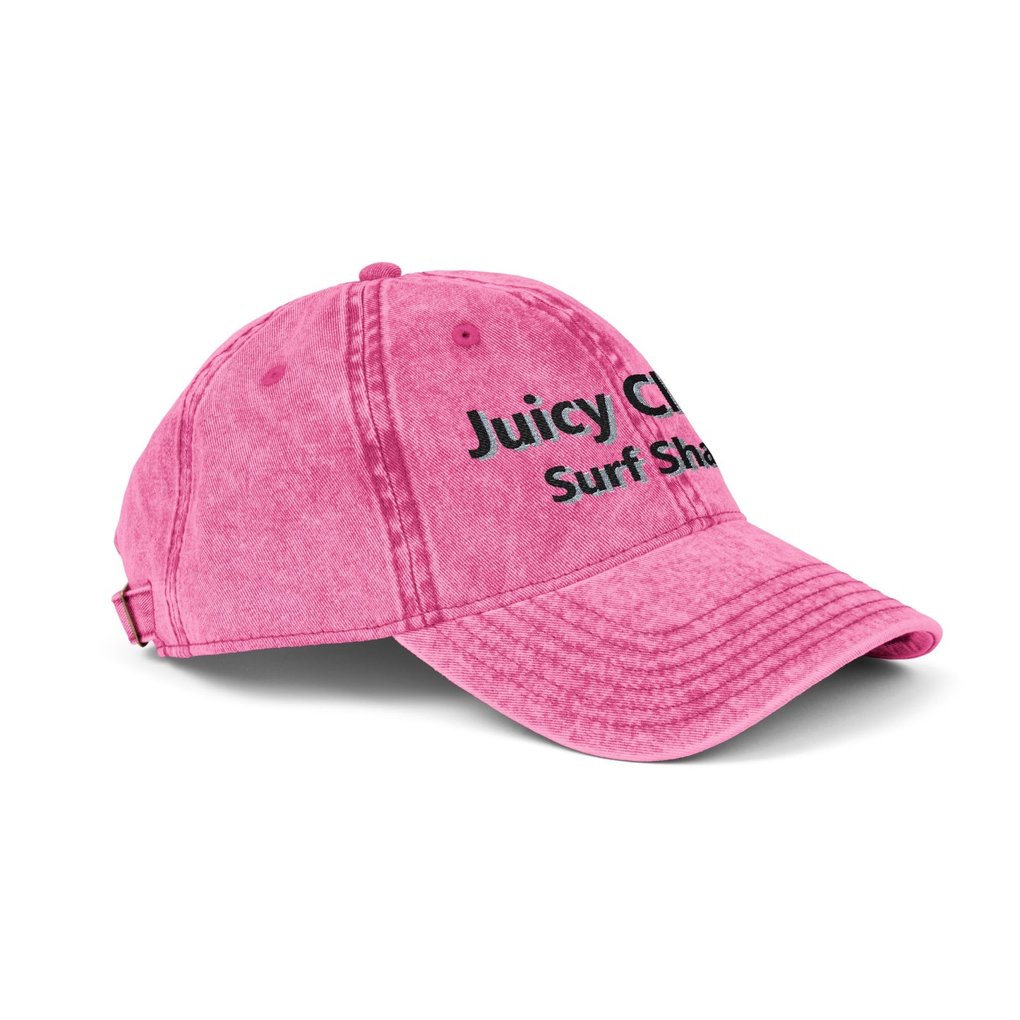 Juicy Clams Embroidered Vintage Cap (E005)