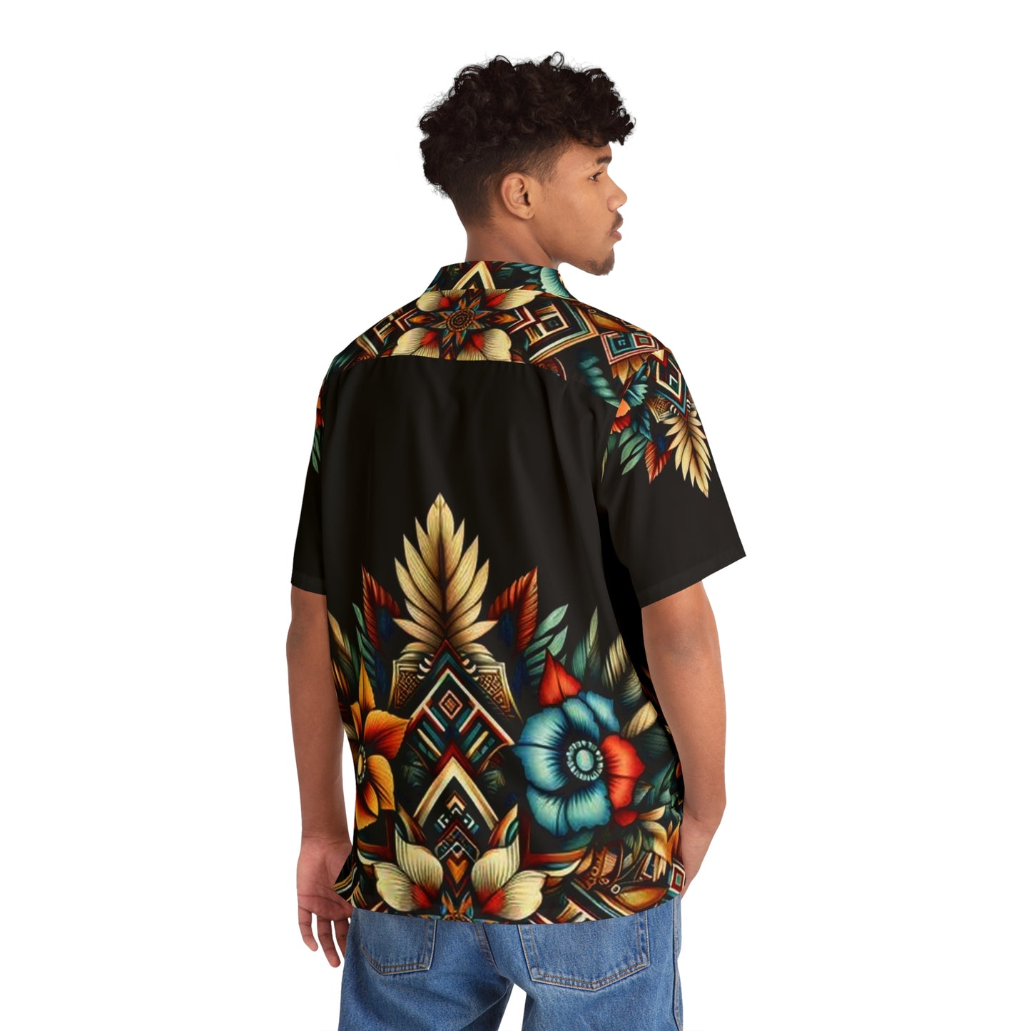 Juicy Clams Men's Hawaiian Shirt (1147)