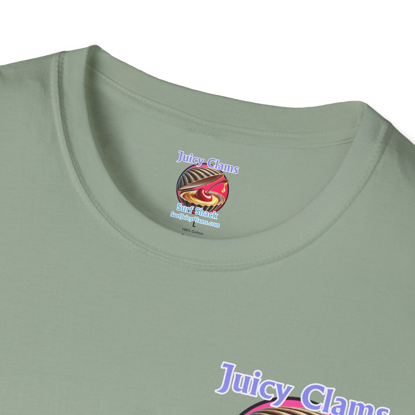 Juicy Clams Unisex Logo T-Shirt (A012)